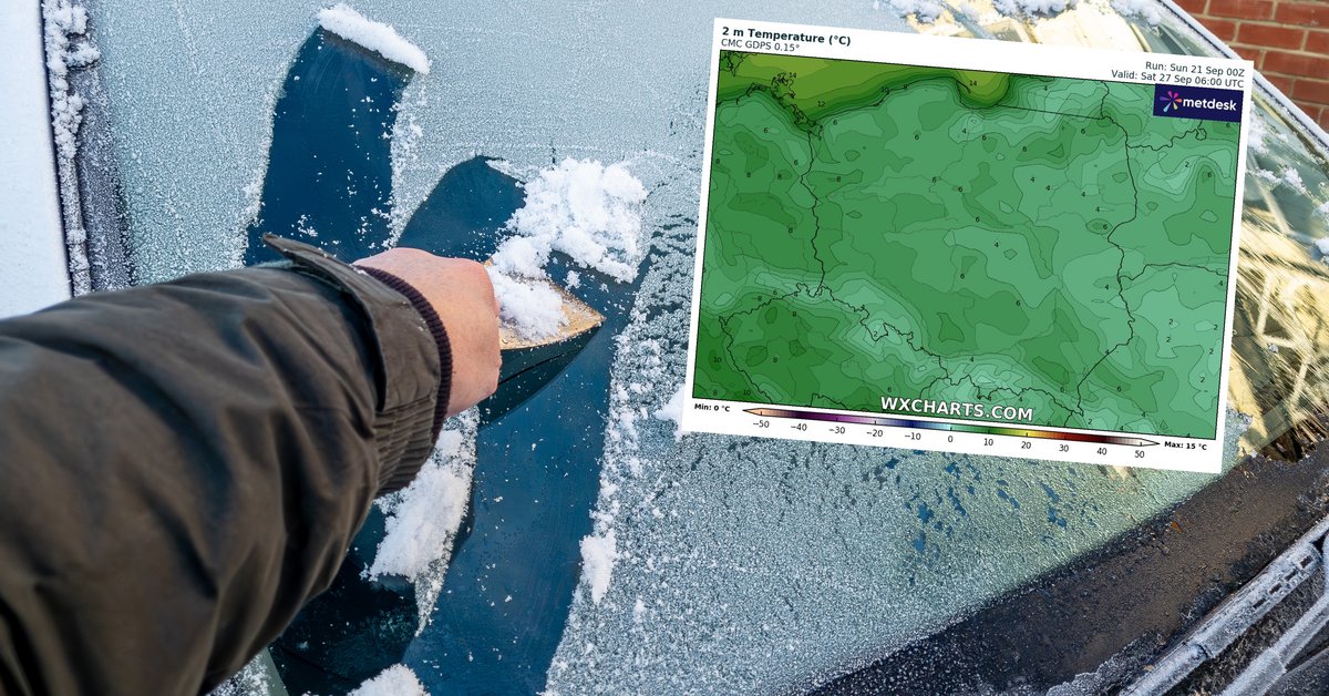 W poniedziałek szykuje się duża różnica temperatury