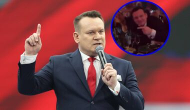 Dominik Tarczyński imprezował z ekipą "Top Model"