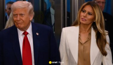 I wtedy wchodzi cała na biało. Melania Trump zadała szyku w Nowym Jorku