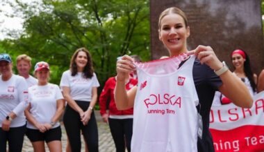 Marta Nawrocka wzięła udział w biegu po Central Parku