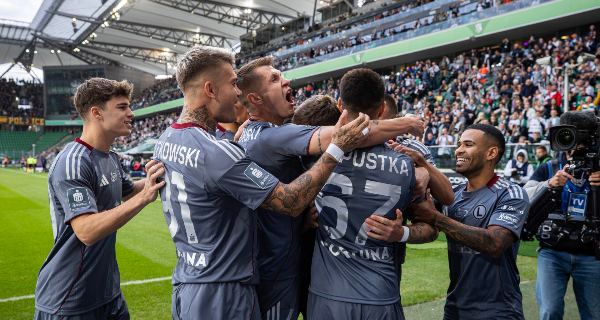 Legia Warszawa - Pogoń Szczecin 1:0. Gol Rajovicia z karnego
