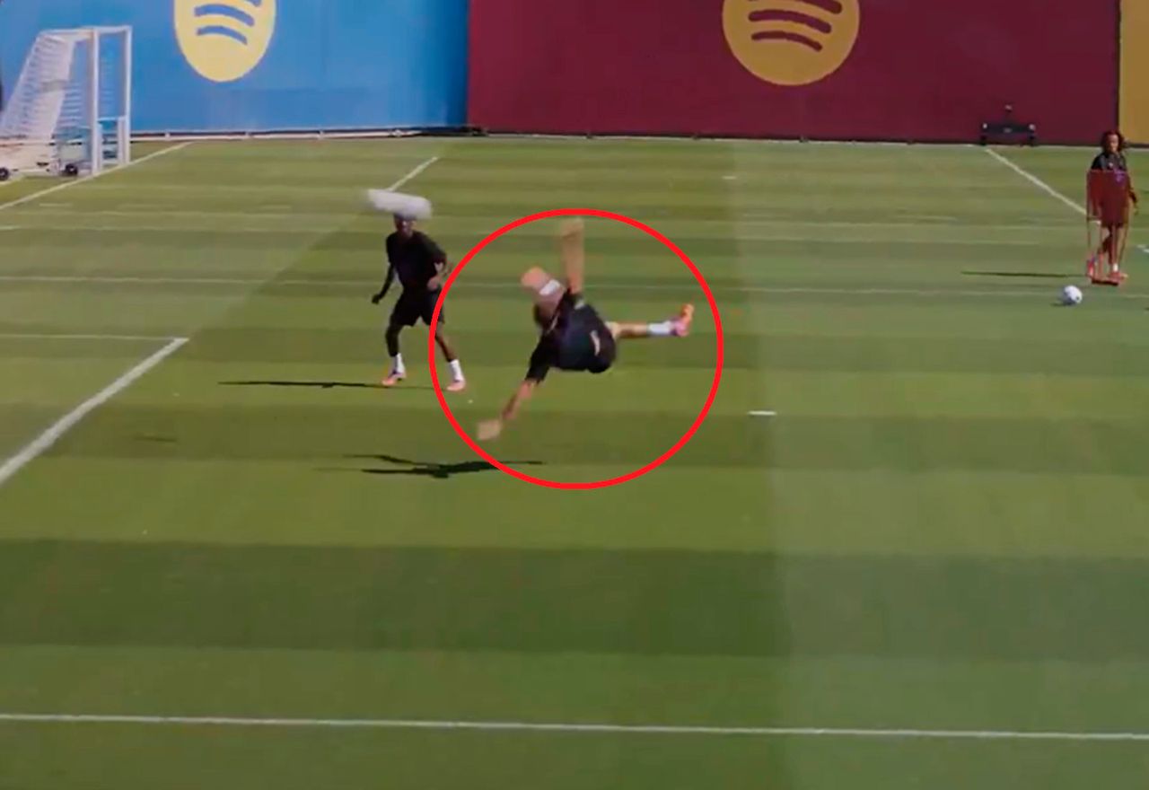 Piłkarze Barcelony łapali się za głowy. Zobaczcie, co zrobił Lewandowski [WIDEO]