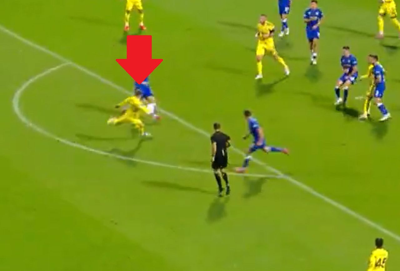 Kadrowicz pokazał kunszt w Lidze Europy. Tak huknął z dystansu [WIDEO] - SportoweFakty