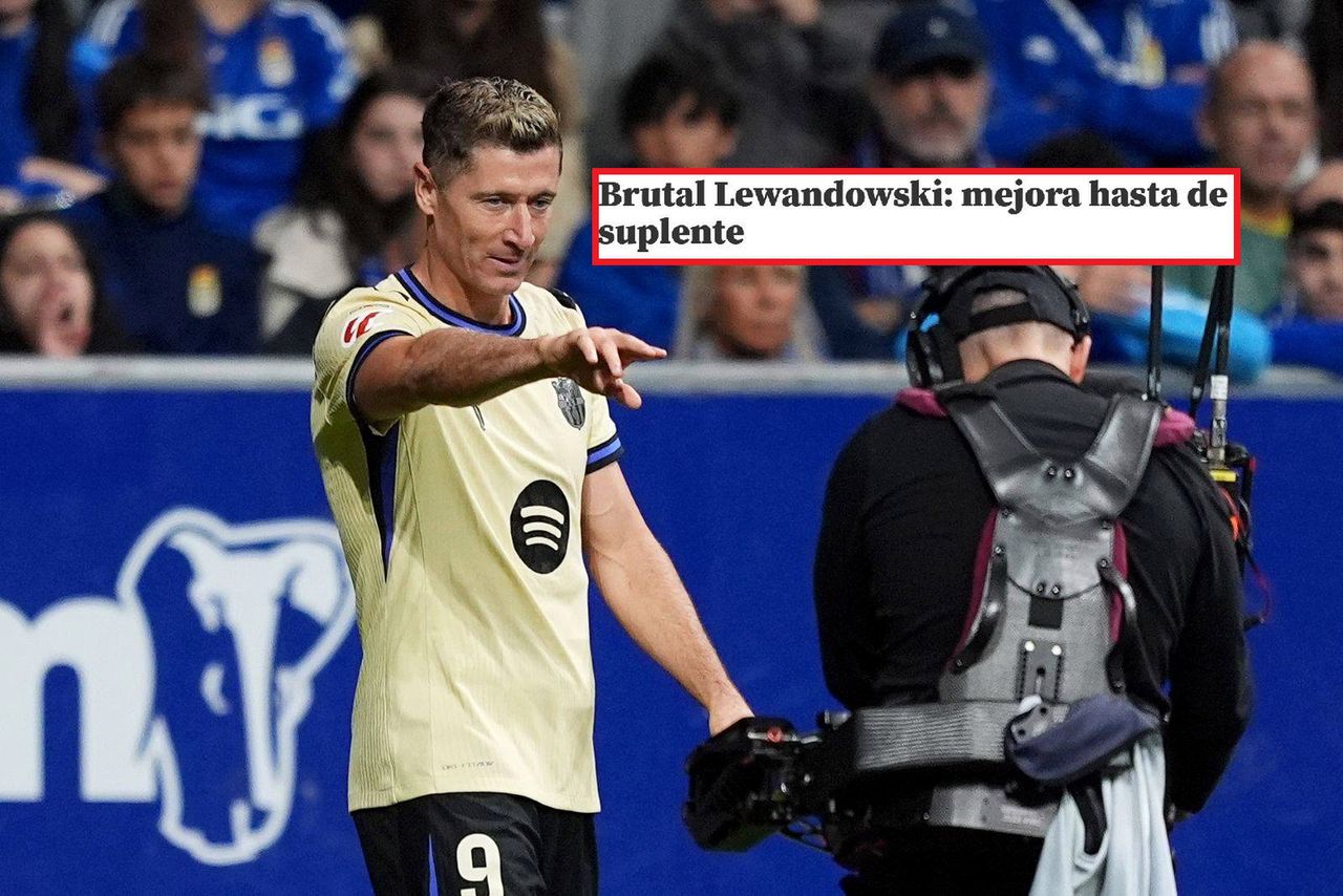 "Brutalny". W Hiszpanii piszą o Lewandowskim - SportoweFakty