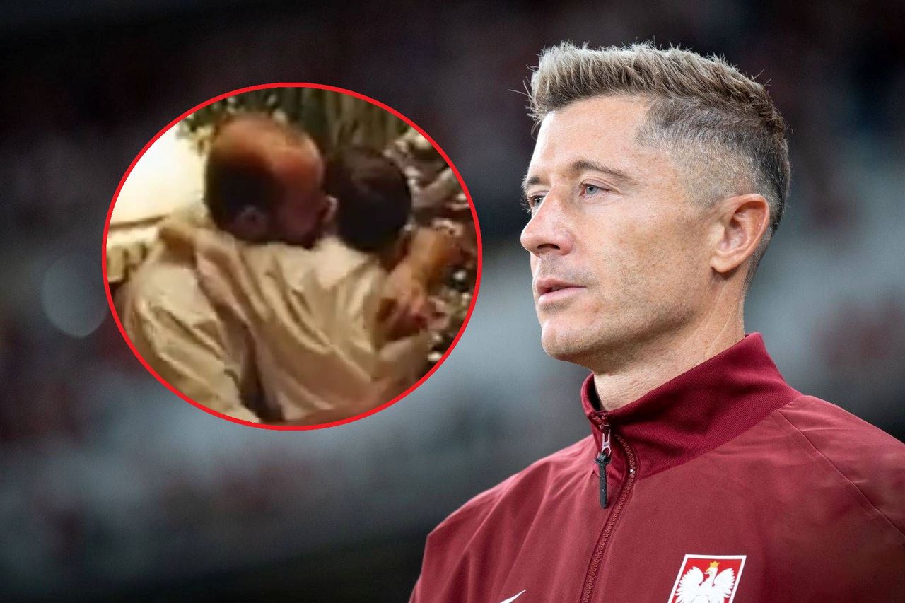 Scena, która wzrusza do łez. Lewandowski może spełnić życzenie ojca