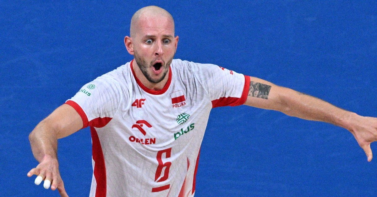 Bartosz Kurek na boisku pojawił się w stroju libero