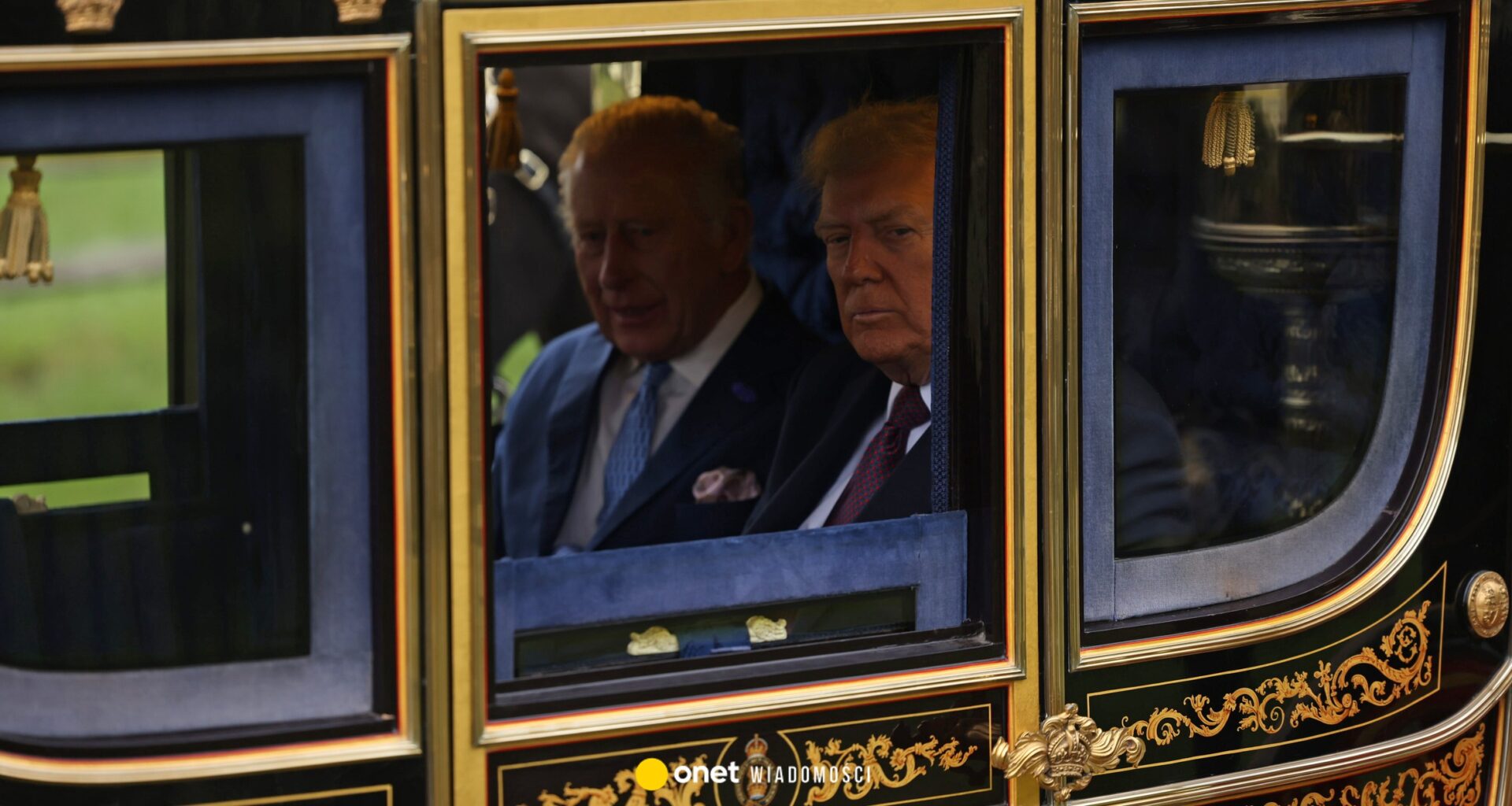 Donald Trump po bankiecie u króla uderza w antyfaszystów. Podsumowanie nocy