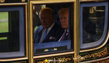 Donald Trump po bankiecie u króla uderza w antyfaszystów. Podsumowanie nocy
