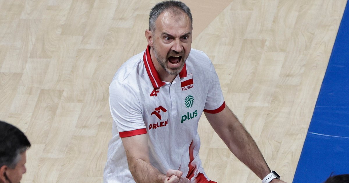 Bartosz Kurek wspierał kolegów w trudnych momentach meczu