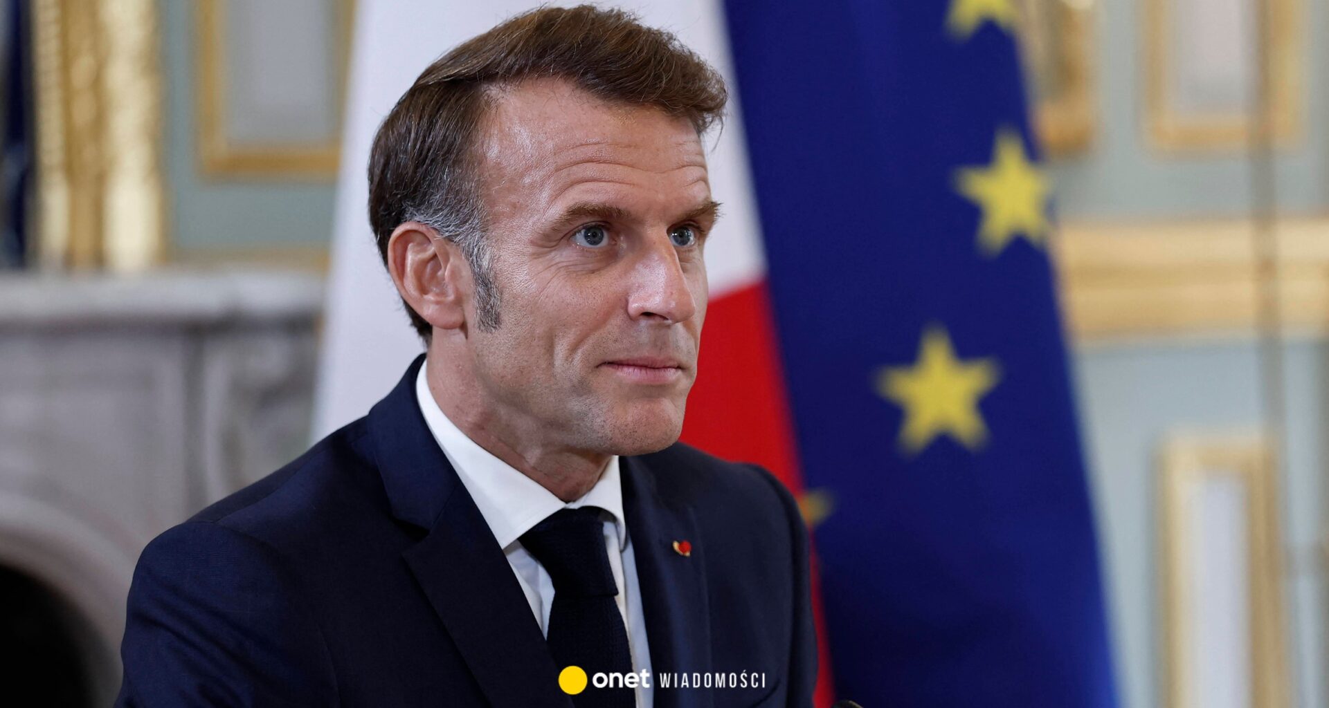 Emmanuel Macron wierzy w Donalda Trumpa. "Jest bliżej Ukrainy"