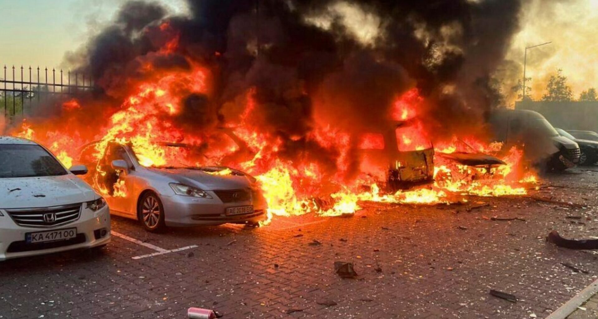 Alarmy bombowe przy granicy z Polską. Zmasowany rosyjski atak z powietrza
