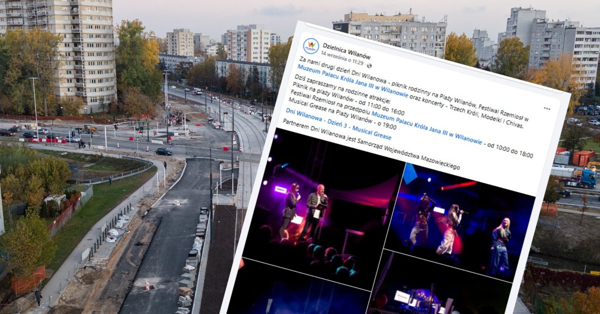 Władze Wilanowa zorganizowały imprezę dla mieszkańców. Ci nie kryją oburzenia