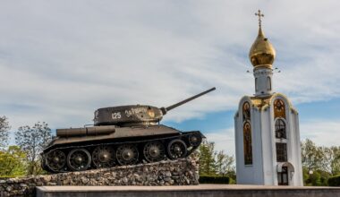 Pomnik i kaplica św. Jerzego w Tyraspolu, stolicy Naddniestrza