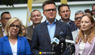 Partia Szymona Hołowni na granicy rozłamu. "Tusk nam zetnie głowę"
