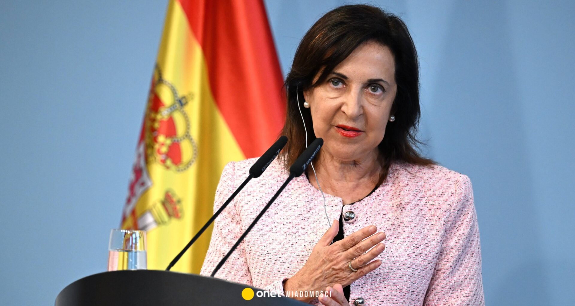 Incydent nad Bałtykiem. Celem samolot z szefową MON Hiszpanii