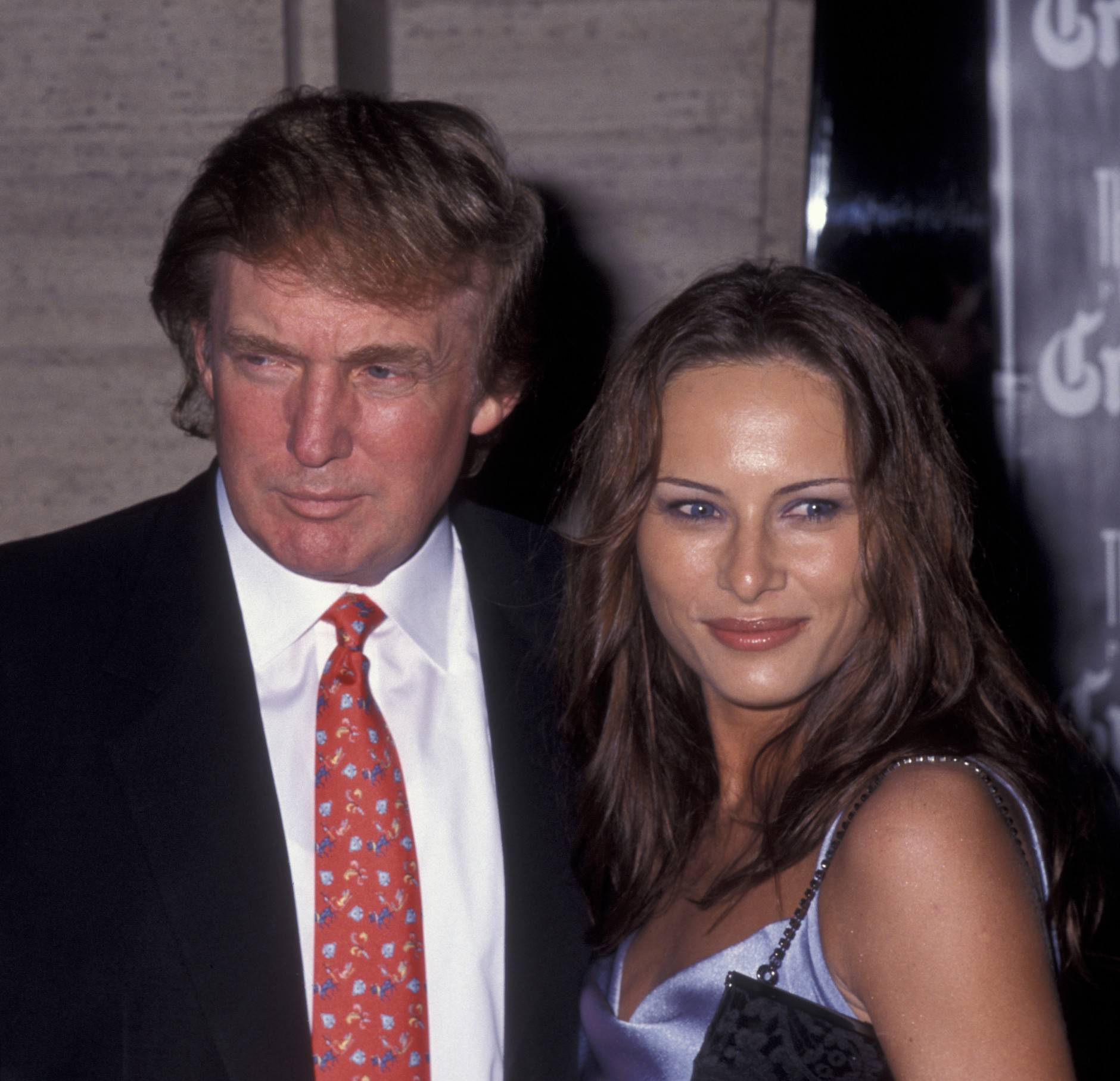 Melania i Donald Trump w 1998 r.