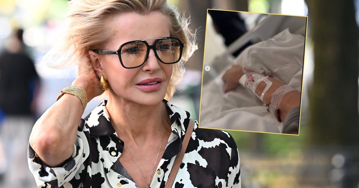 Joanna Racewicz pokazała zdjęcie ze szpitala. "Spuchnięta i obolała. Ból nie uszlachetnia" - Onet