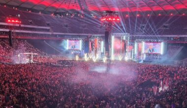 Koncert na PGE Narodowym w Warszawie