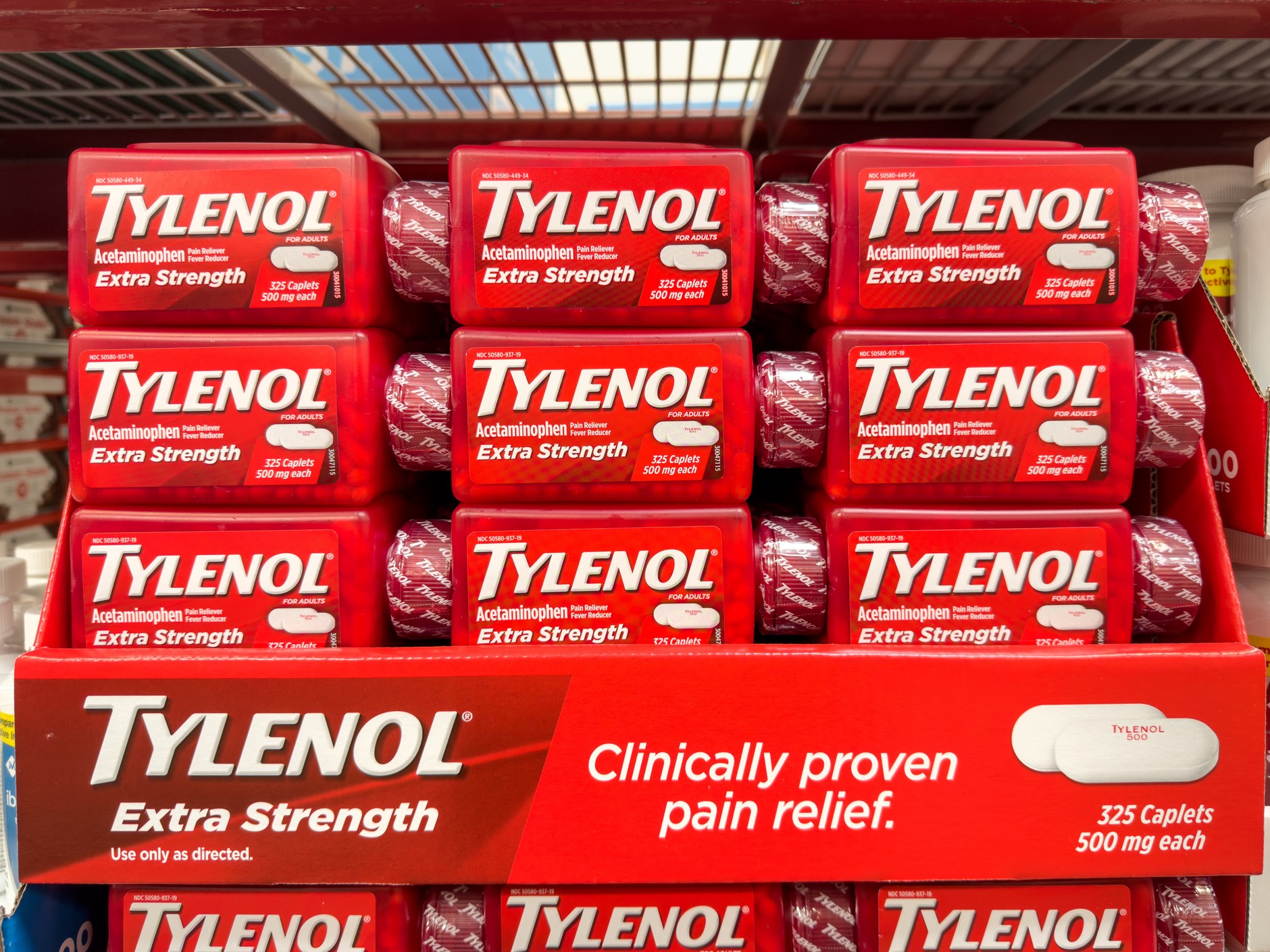Tylenol, amerykański odpowiednik paracetamolu