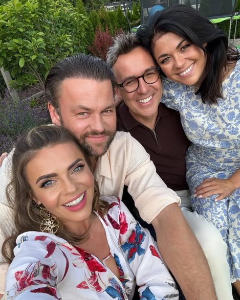 Katarzyna Cichopek, Maciej Kurzajewski, Piotr Bukowiecki, Edyta Herbuś, fot. Instagram.