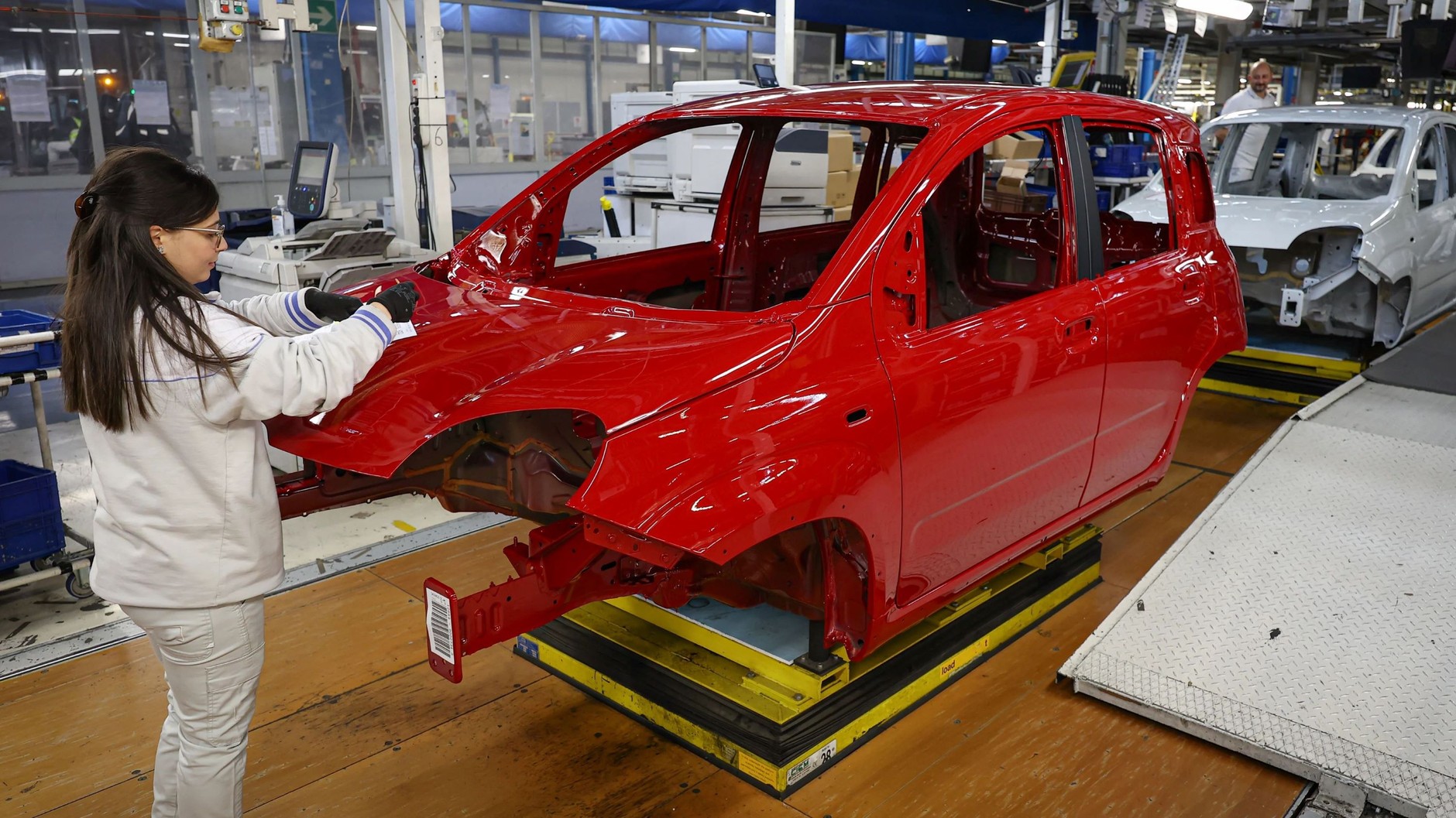 Fiat Pandina z włoskiej fabryki koncernu Stellantis (Pomigliano)