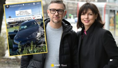 Wymowne słowa Krzysztofa Czeczota po wypadku. Zamieścił zdjęcie: dzięki temu wyszliśmy z tego cało