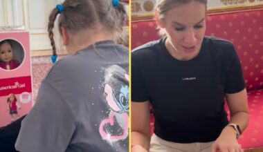 Marta Nawrocka z córką