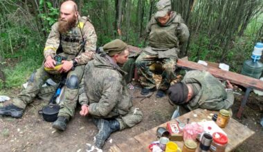 Ś.P Iwan Marczuk "Brześć" bierze rosyjskich jeńców do niewoli