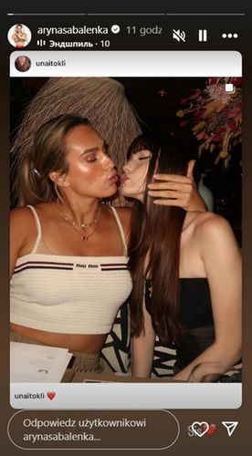 Aryna Sabalenka z siostrą / Instagram