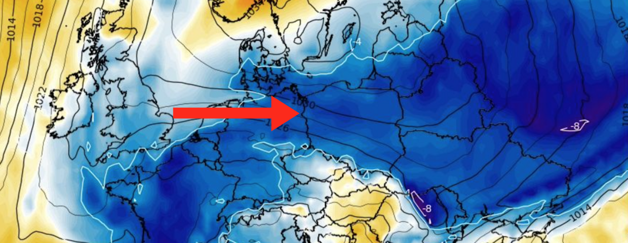 Nadchodzi do Polski znad Wysp Brytyjskich. Jest potężny, zacznie się jutro