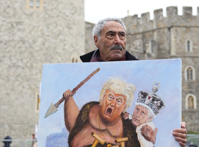 Protesty w Windsorze