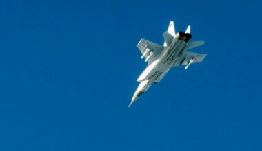 Rosyjski myśliwiec MiG-31 narusza przestrzeń powietrzną Estonii