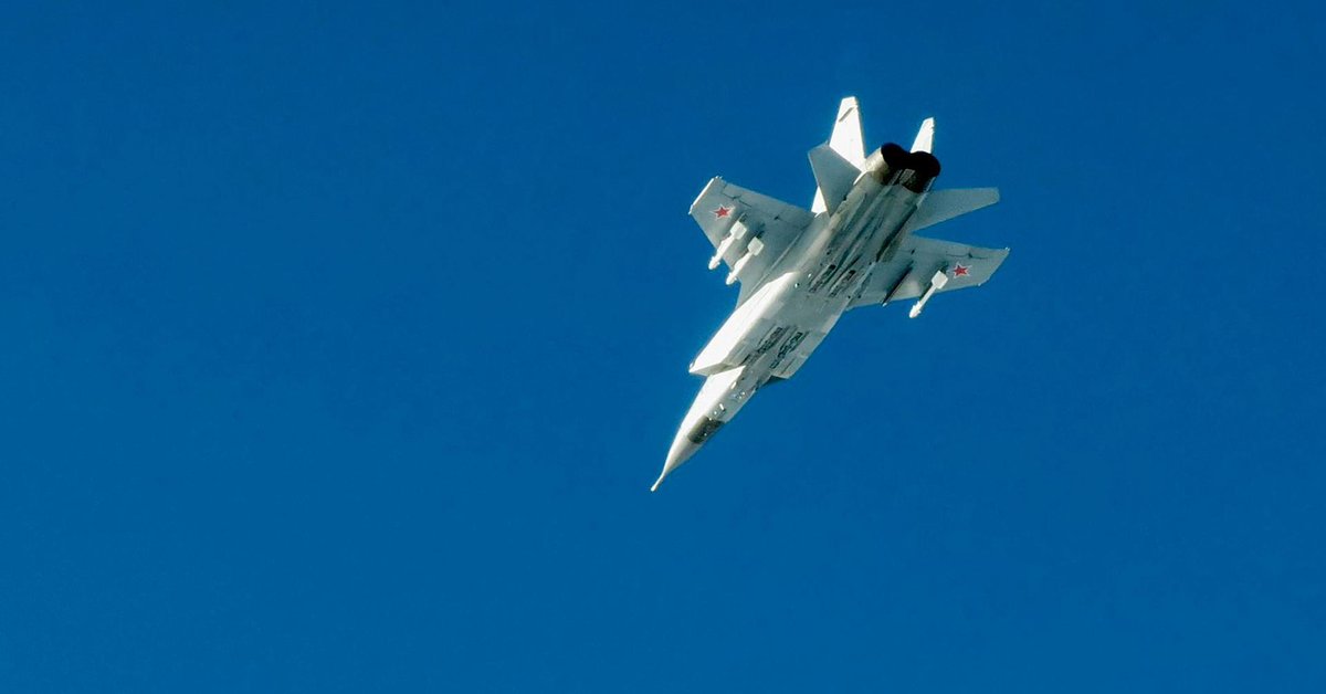 Rosyjski myśliwiec MiG-31 narusza przestrzeń powietrzną Estonii