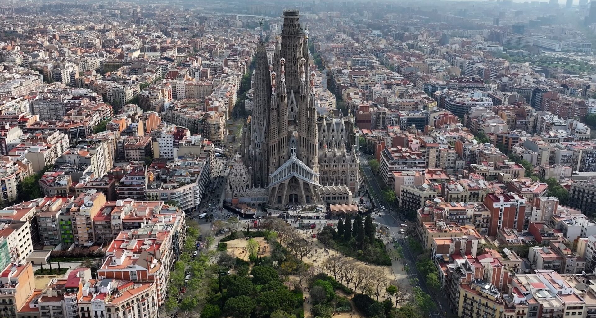 Kościół Sagrada Familia w Barcelonie