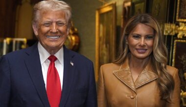 Karol III, królowa Kamila, Donald Trump, Melania Trump