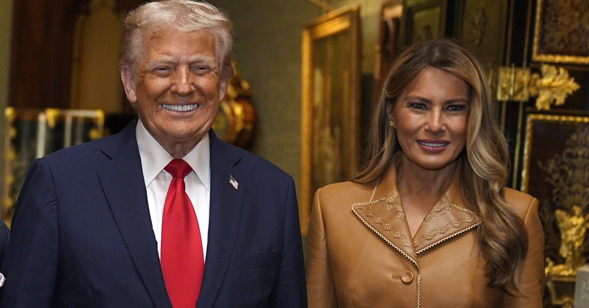 Karol III, królowa Kamila, Donald Trump, Melania Trump