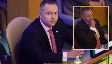 Kamery uchwyciły gest Karola Nawrockiego w ONZ. Nagranie trafiło do sieci [WIDEO]