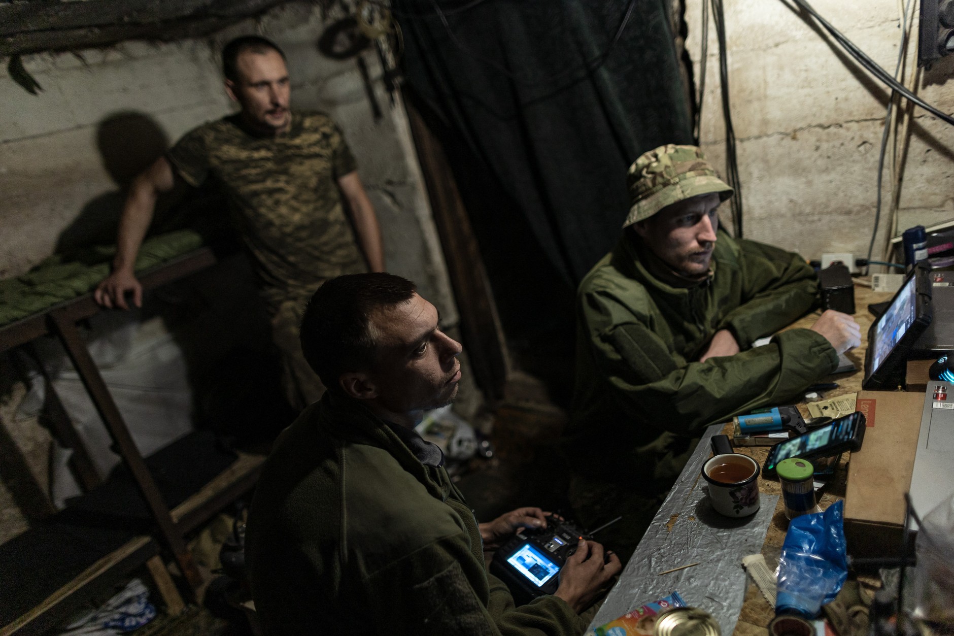 Ukraińska jednostka bezzałogowców, obwód doniecki, 14 września 2025 r. (zdjęcie poglądowe)