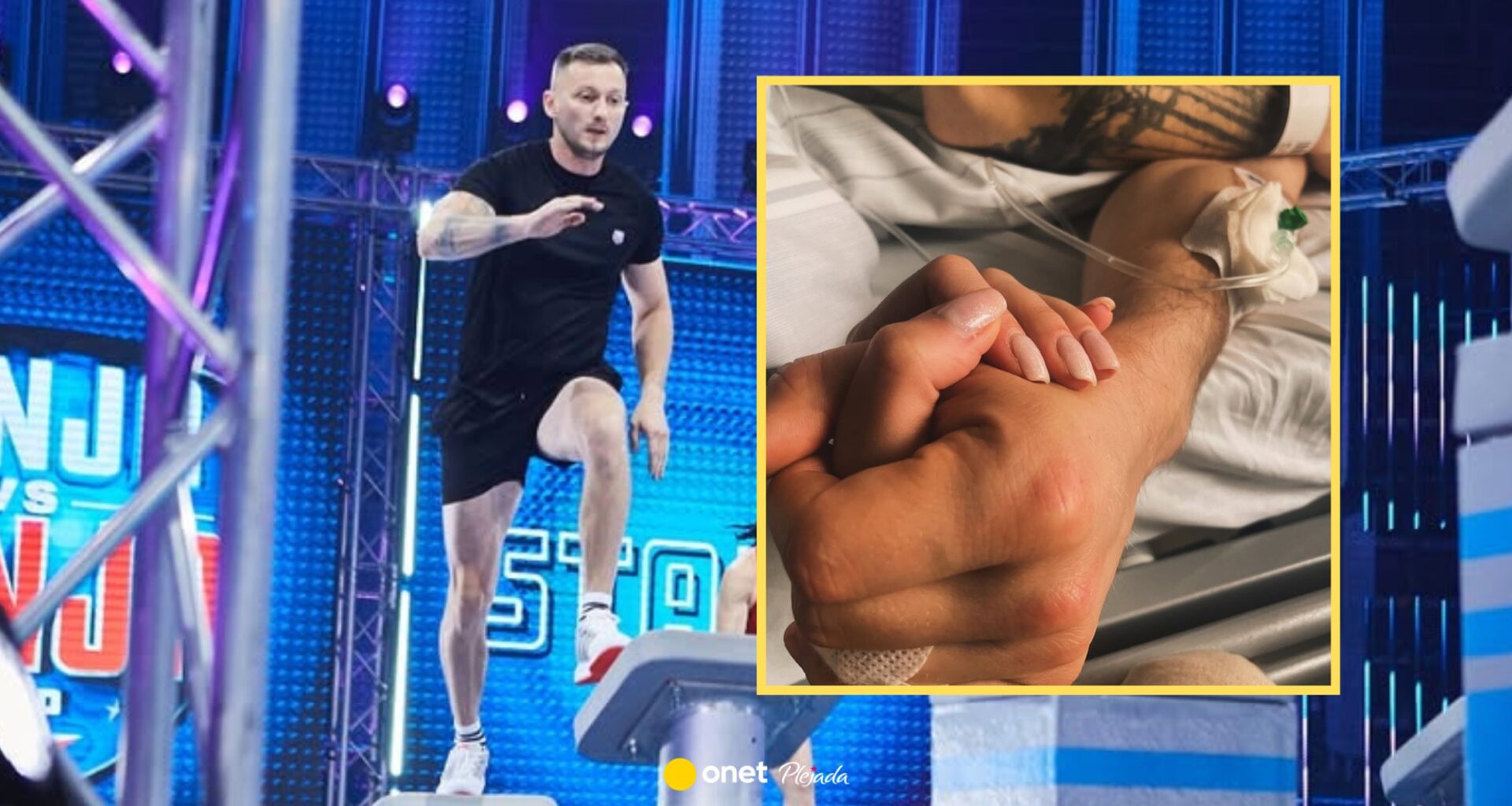 Miał wypadek na planie "Ninja Warrior". Przejmujący wpis żony. "Czuję rozczarowanie i pustkę"