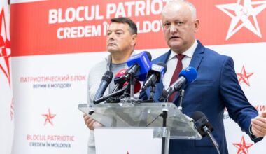 Podział głosów w Mołdawii