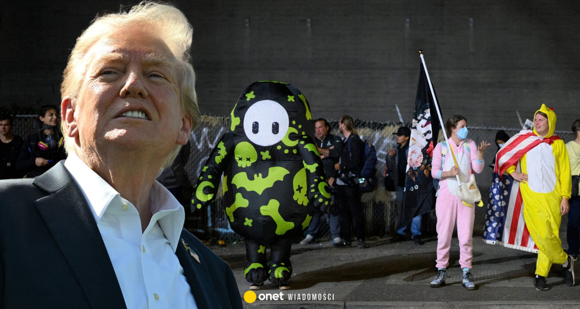 "Szaleni ludzie, którzy próbują podpalać budynki". Dlaczego Donald Trump uwziął się na Portland? Ta obsesja kiełkowała w nim latami