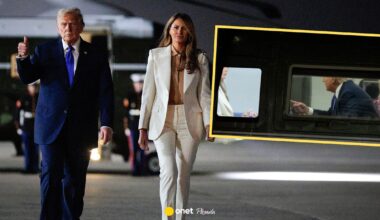 Nagranie z Trumpami obiegło sieć. Dziwna wymiana zdań między parą prezydencką