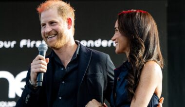 Książę Harry i Meghan Markle na gali w Santa Barbara