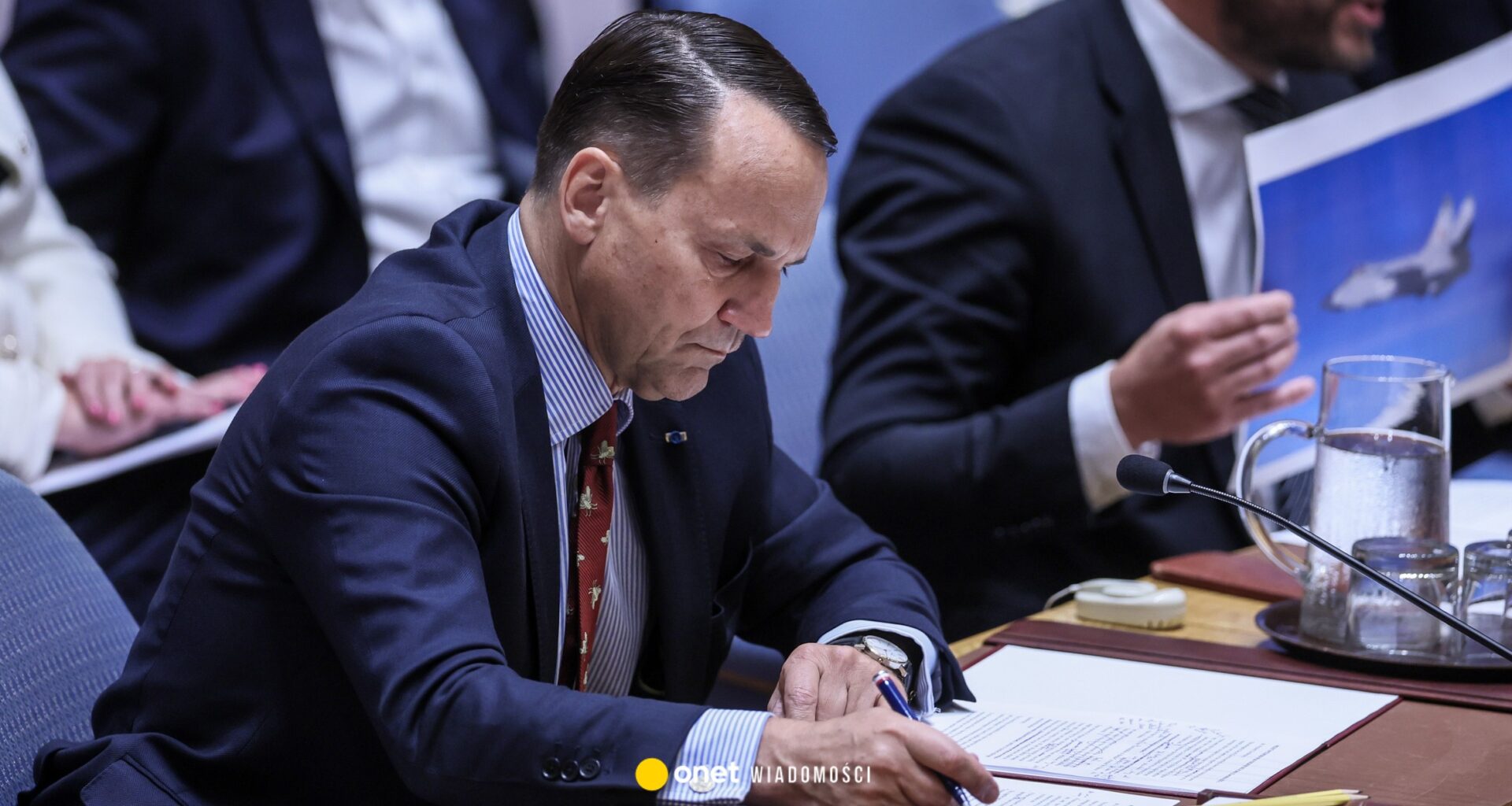 Rzecznik MSZ o kulisach wystąpienia Radosława Sikorskiego. "Trzy minuty przed"