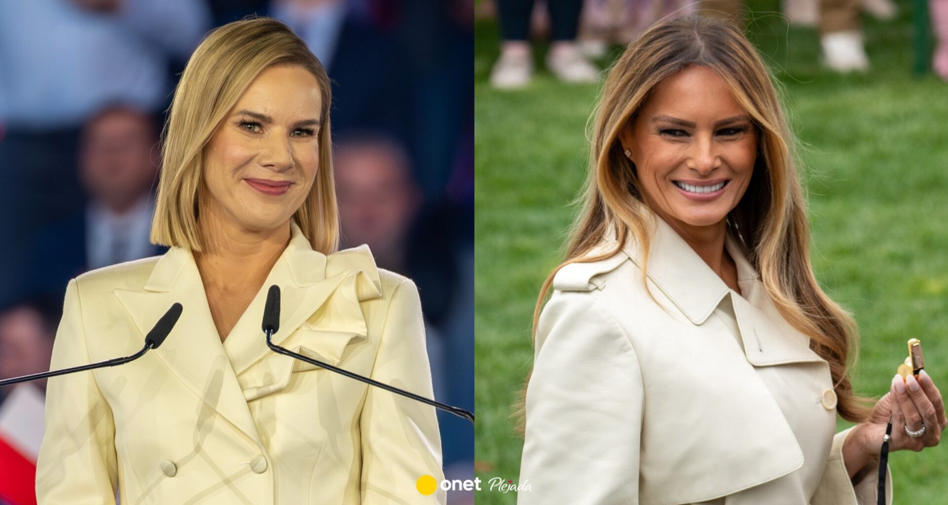 Marta Nawrocka na bankiecie u Melanii Trump. Zwróciła się do pierwszej damy