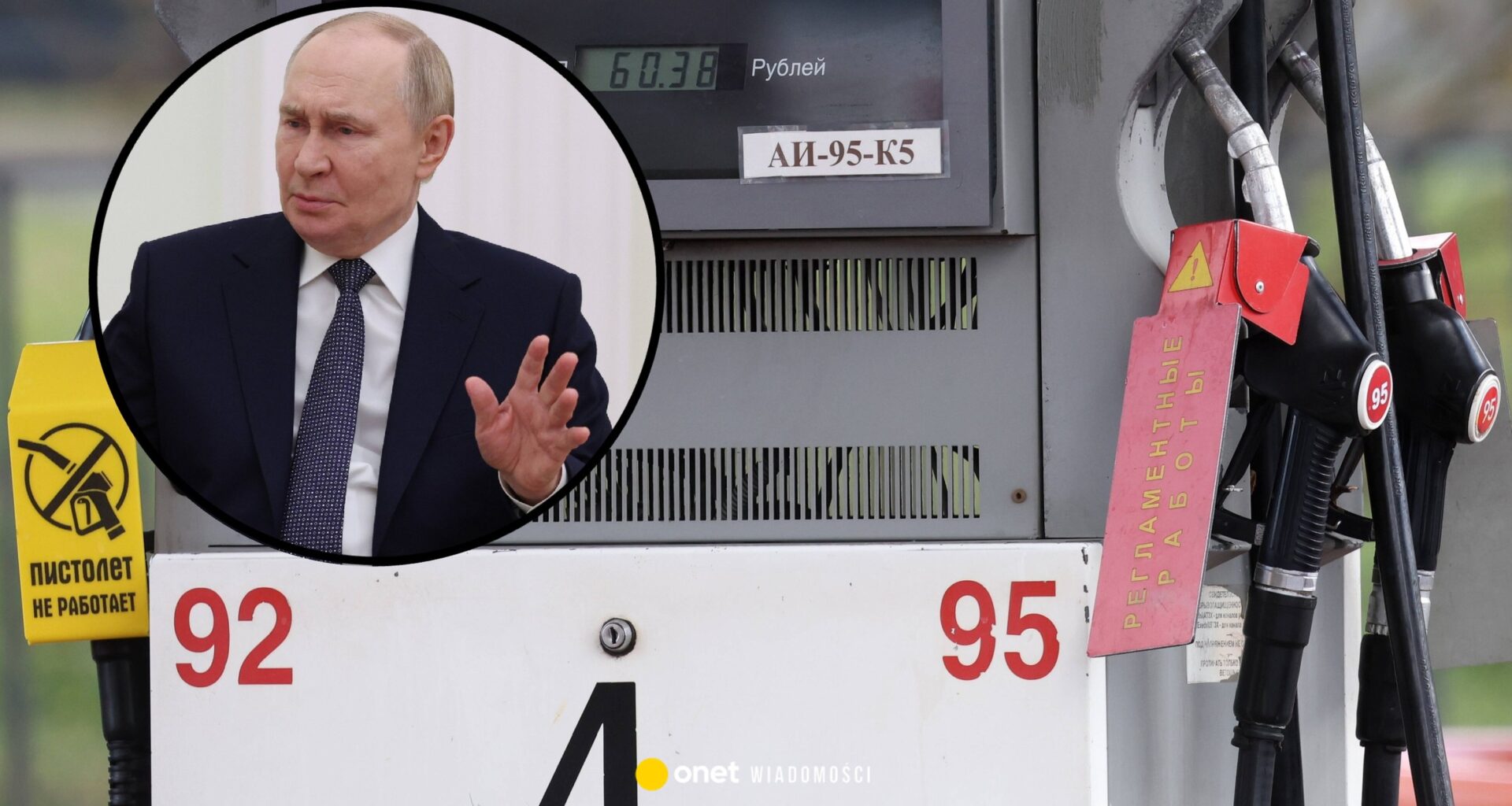 Kryzys paliwowy w Rosji. Braki dotarły do stolicy, a Putin udaje, że problem nie istnieje. Ekspert: zaobserwowaliśmy panikę na rynku
