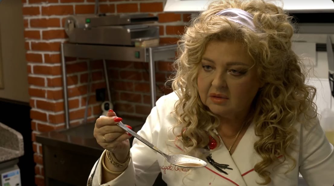Magda Gessler w programie "Kuchenne rewolucje"