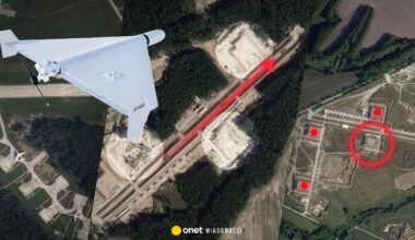 Zdjęcia satelitarne ujawniają możliwości Rosjan. To stąd startują roje dronów