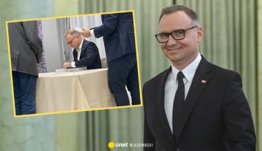 Tak wygląda spotkanie z pisarzem Andrzejem Dudą. Zachowanie zdradza wszystko