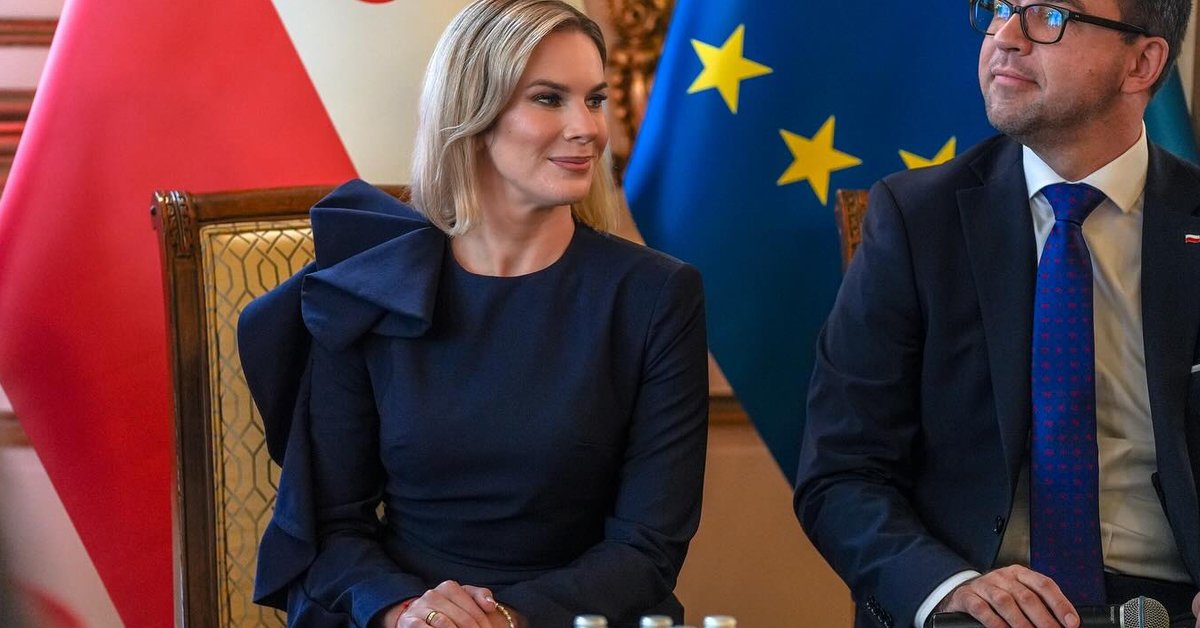 Marta Nawrocka spotkała się z uczniami polskich szkół w USA. Internauci zwrócili uwagę na jedno